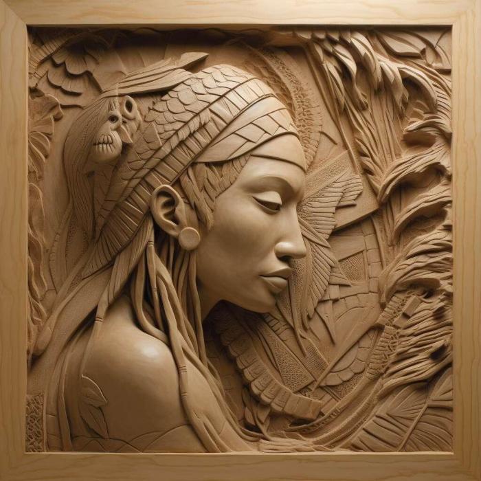 نموذج ثلاثي الأبعاد لآلة CNC 3D Art 